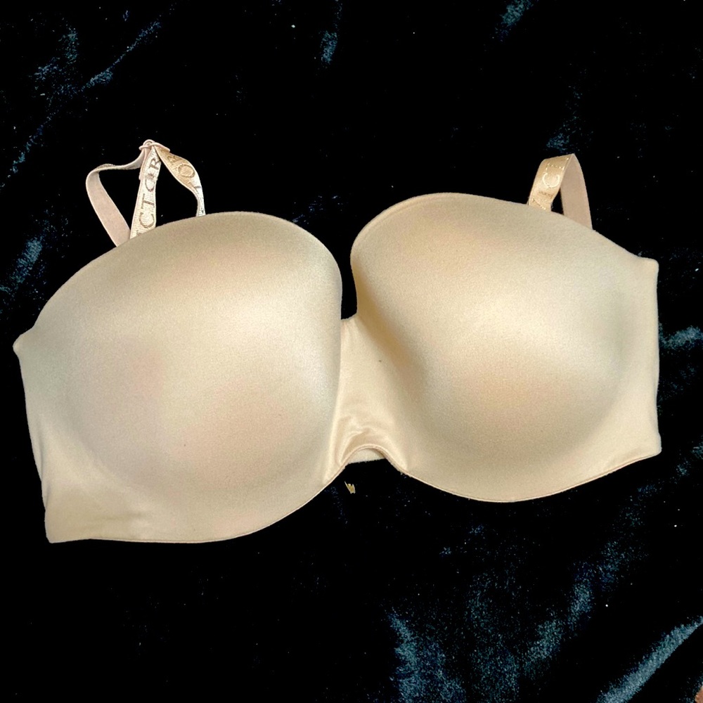 VS Bbv nude strapless bra